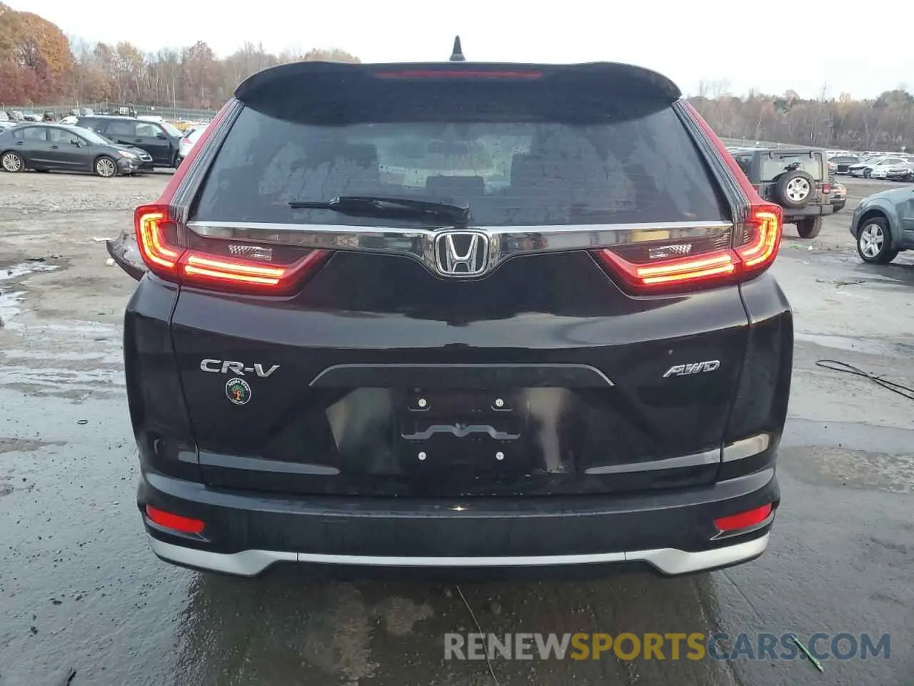 6 fotografías del automóvil dañado 7FARW2H2XLE006227 HONDA CRV 2020