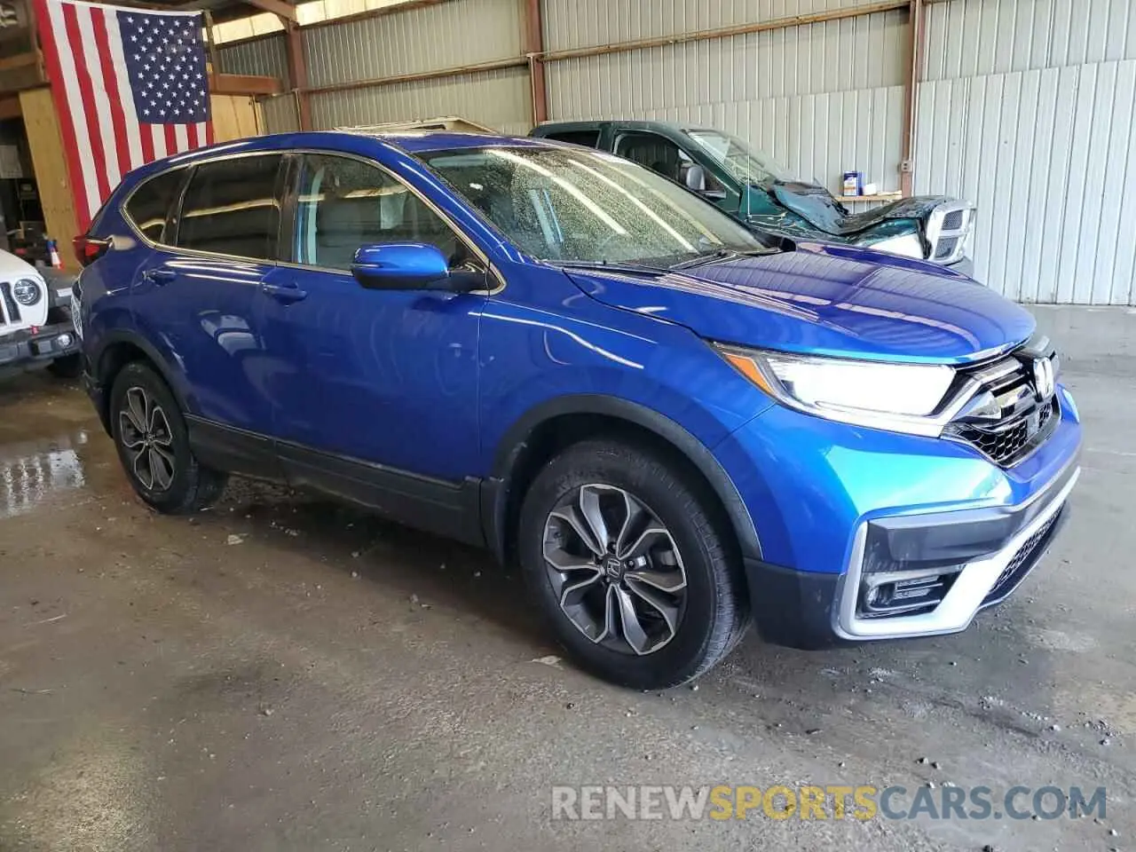 4 fotografías del automóvil dañado 7FARW2H53LE001445 HONDA CRV 2020