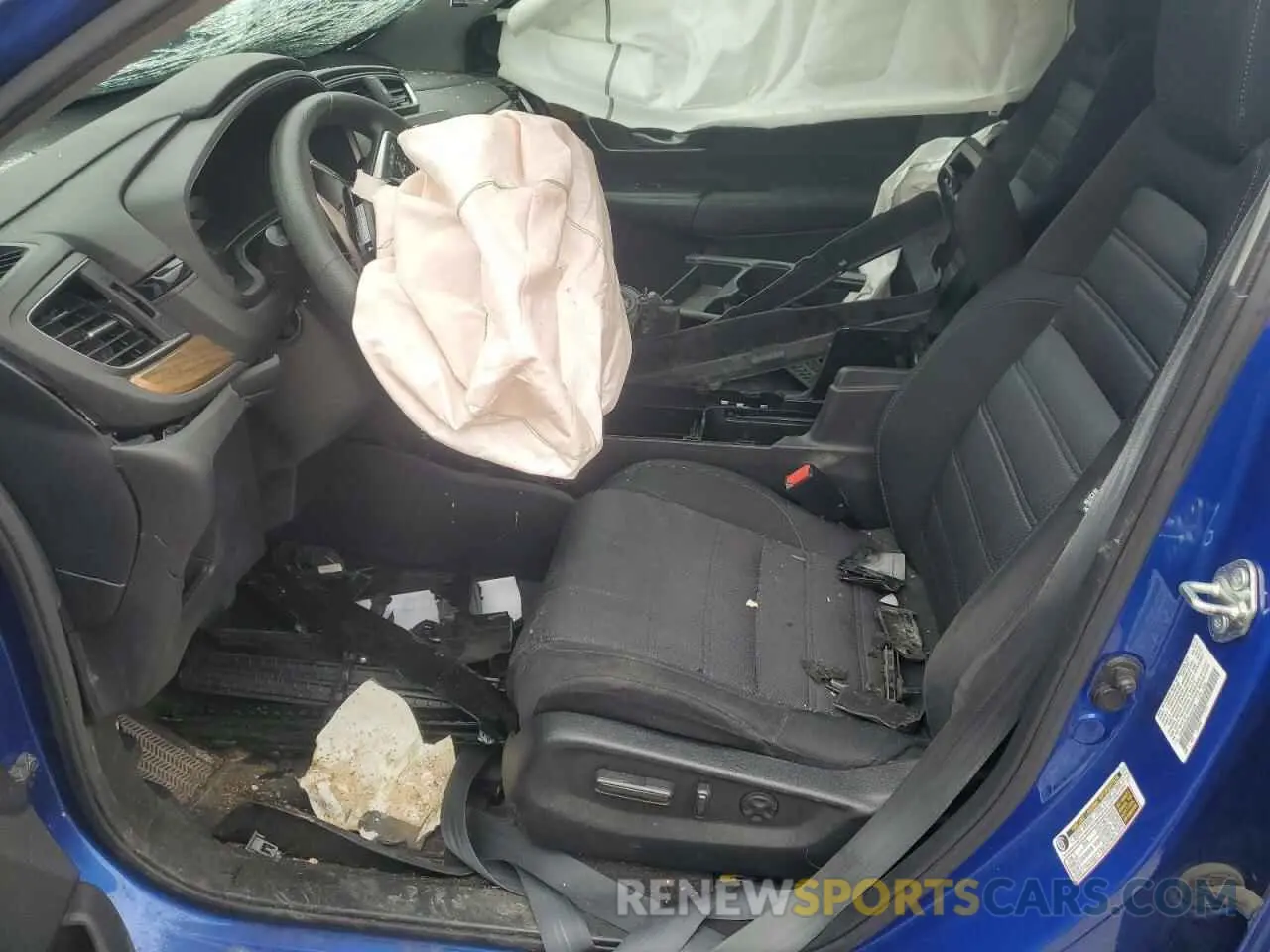 7 fotografías del automóvil dañado 7FARW2H55LE004329 HONDA CRV 2020