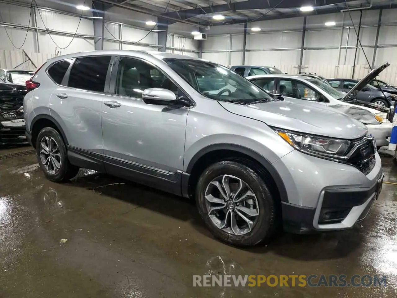 4 fotografías del automóvil dañado 7FARW2H5XLE001801 HONDA CRV 2020