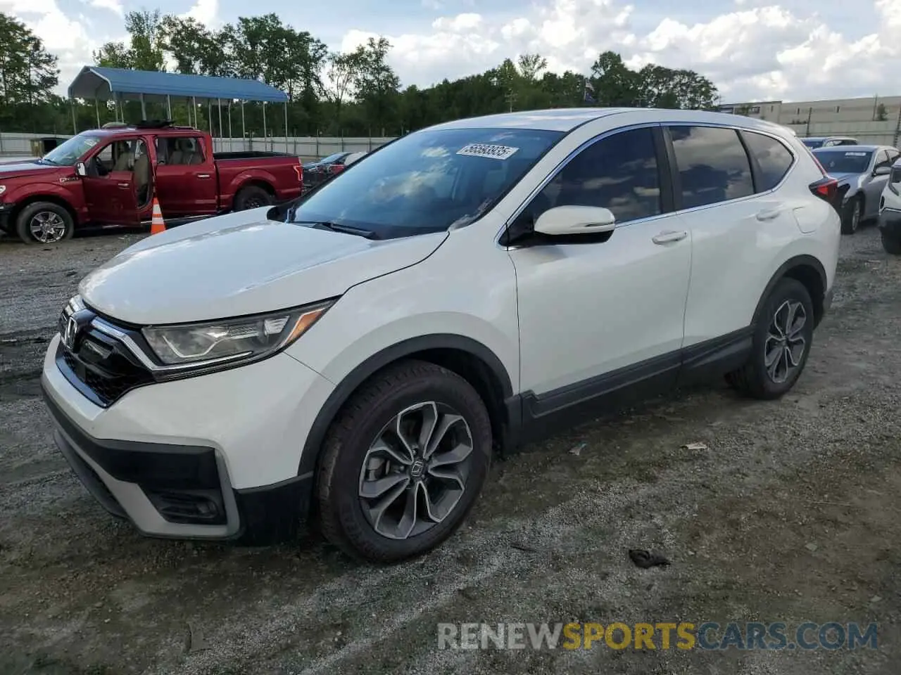 1 fotografías del automóvil dañado 7FARW2H80LE004541 HONDA CRV 2020
