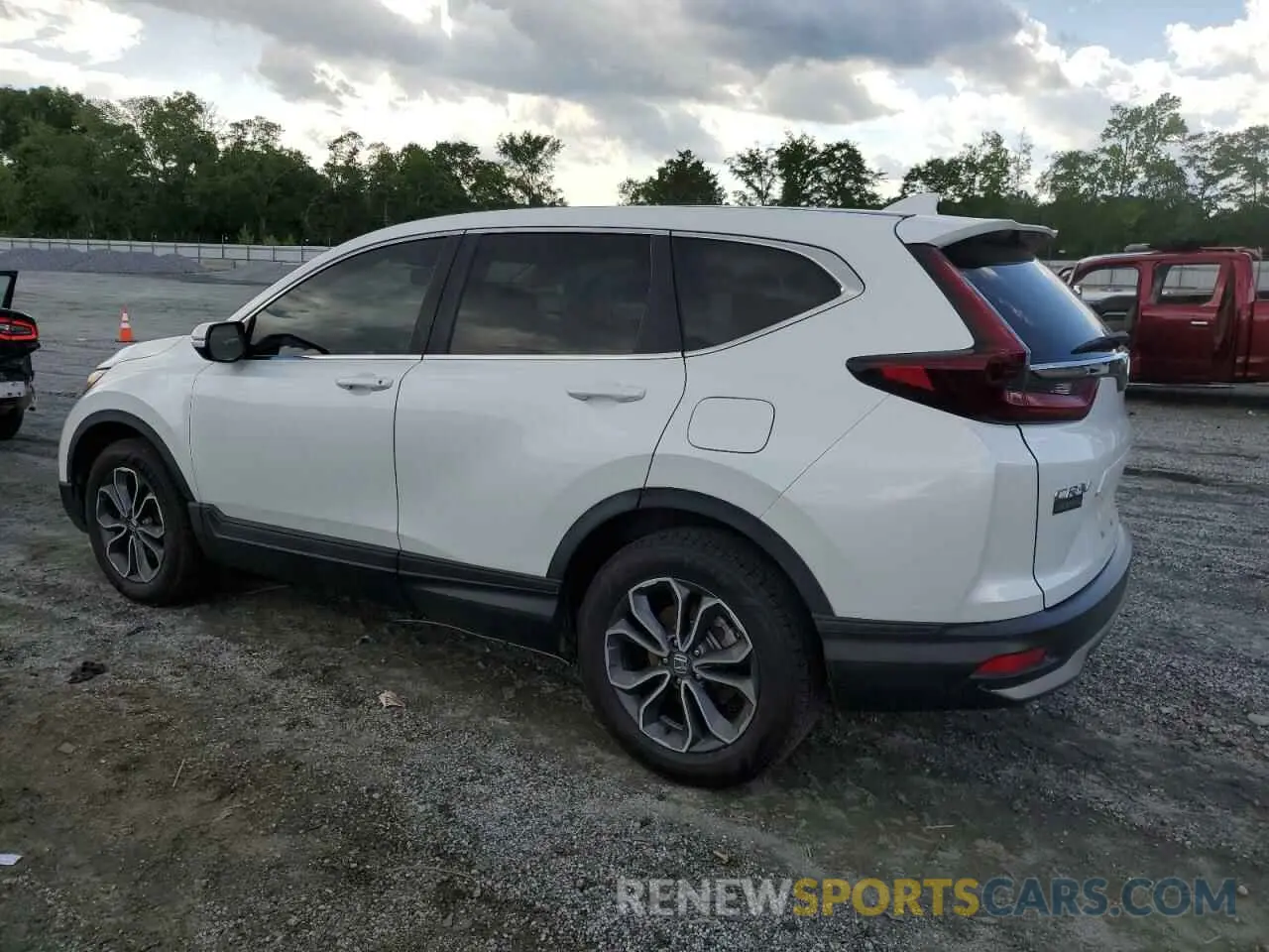 2 fotografías del automóvil dañado 7FARW2H80LE004541 HONDA CRV 2020