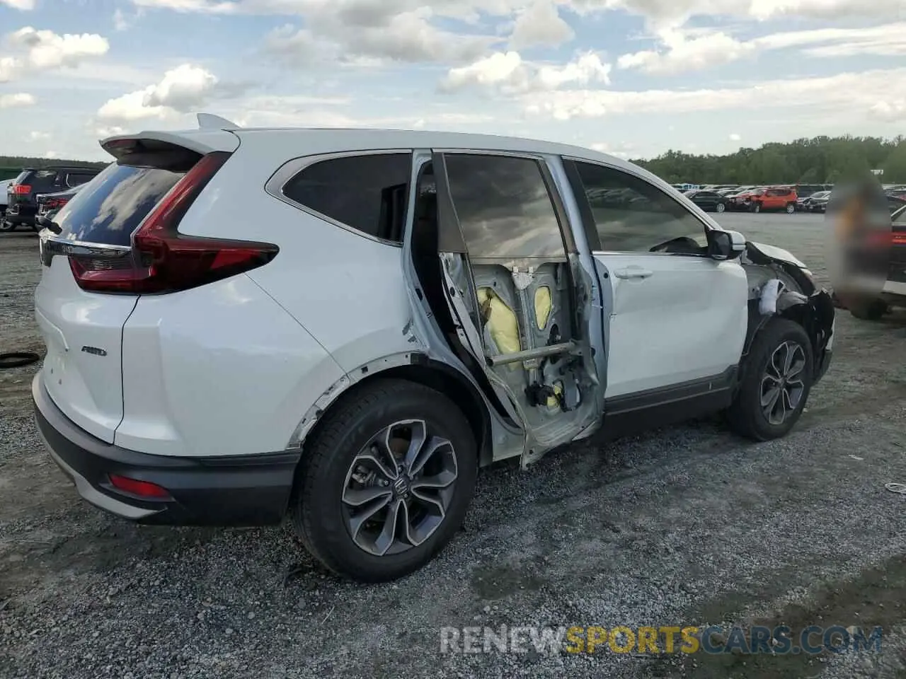 3 fotografías del automóvil dañado 7FARW2H80LE004541 HONDA CRV 2020