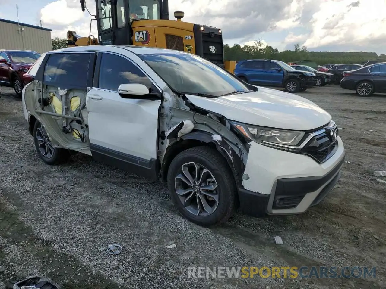 4 fotografías del automóvil dañado 7FARW2H80LE004541 HONDA CRV 2020