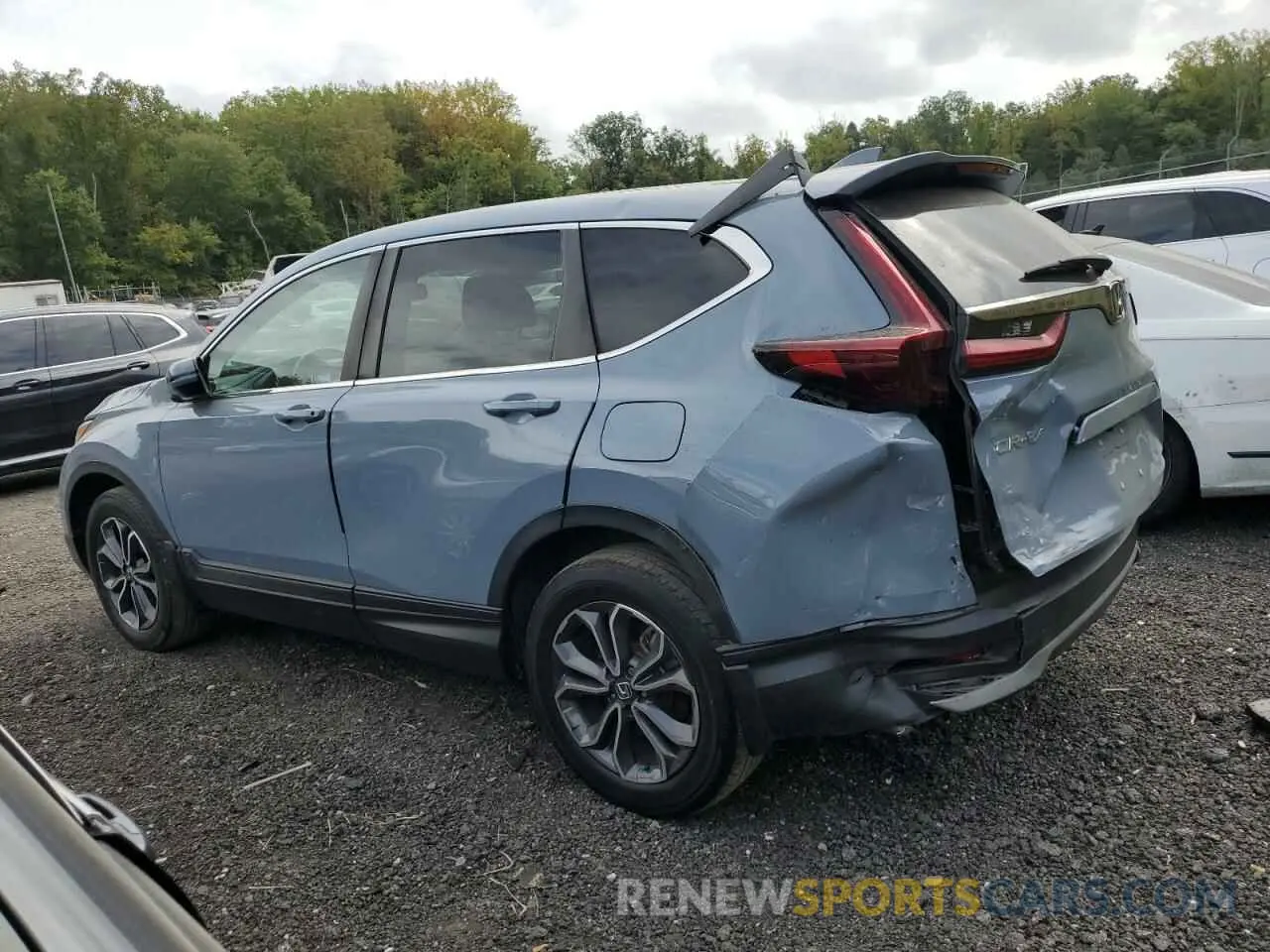 2 fotografías del automóvil dañado 7FARW2H83LE003335 HONDA CRV 2020