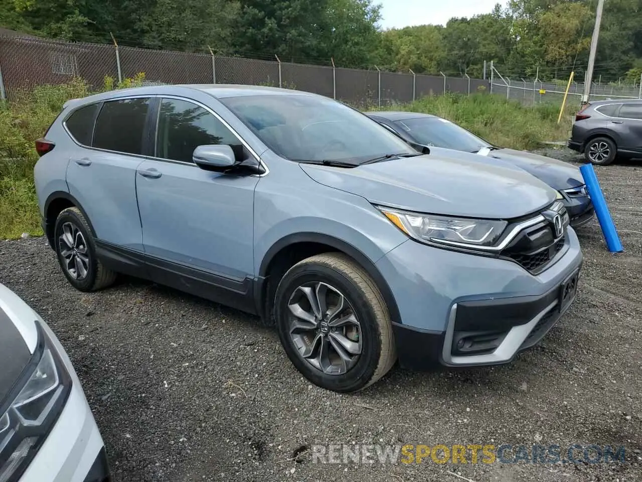 4 fotografías del automóvil dañado 7FARW2H83LE003335 HONDA CRV 2020