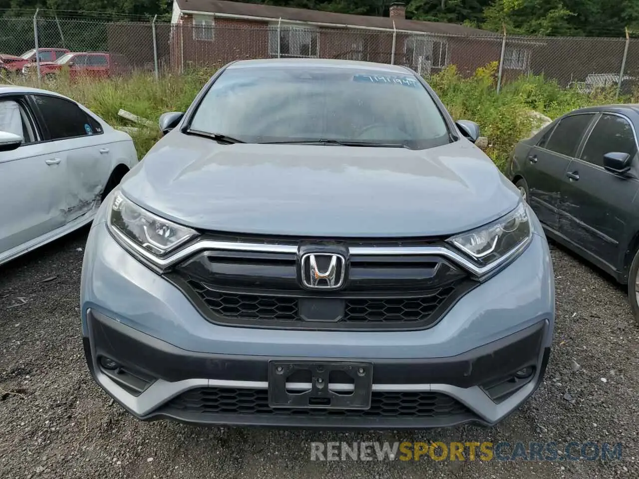 5 fotografías del automóvil dañado 7FARW2H83LE003335 HONDA CRV 2020
