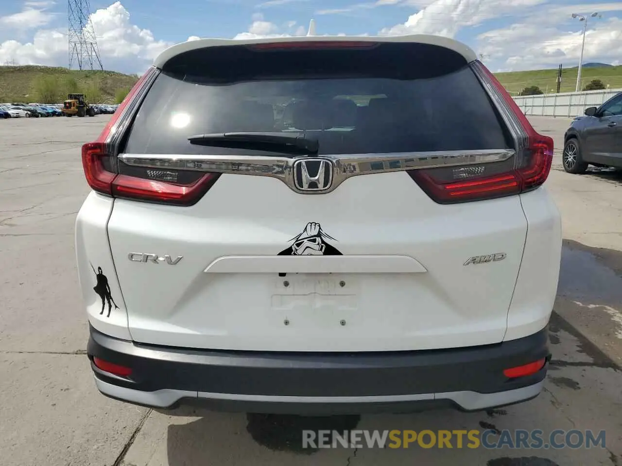 6 fotografías del automóvil dañado 7FARW2H83LE007921 HONDA CRV 2020