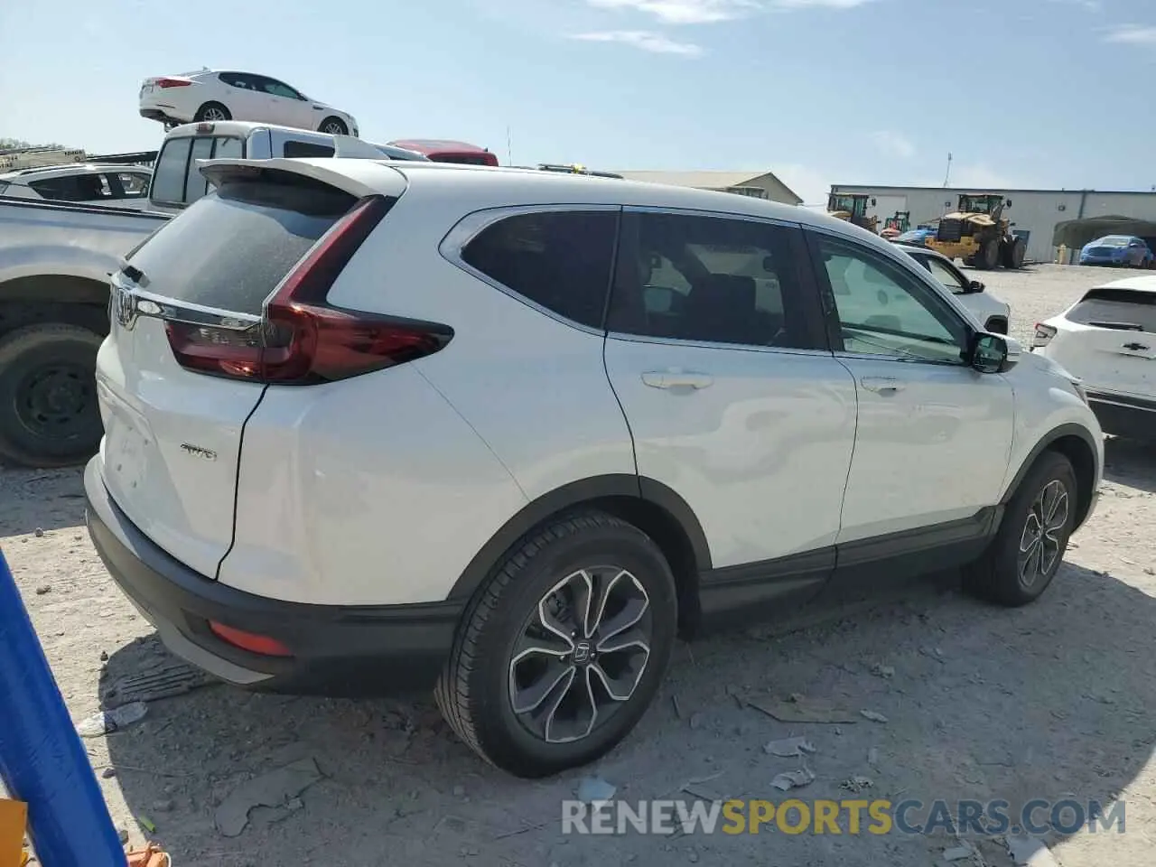 3 fotografías del automóvil dañado 7FARW2H84LE001111 HONDA CRV 2020