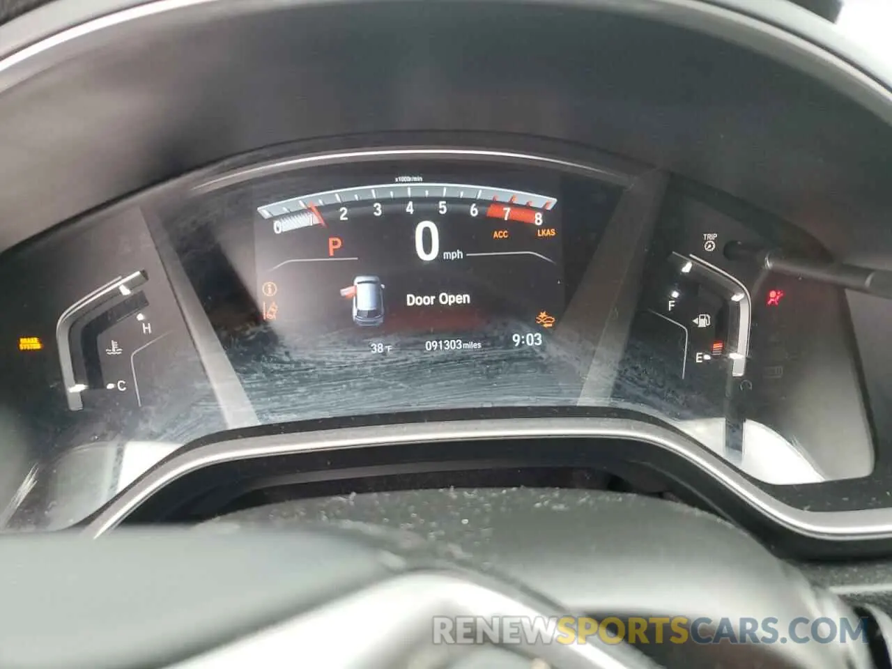 9 fotografías del automóvil dañado 7FARW2H92LE009944 HONDA CRV 2020