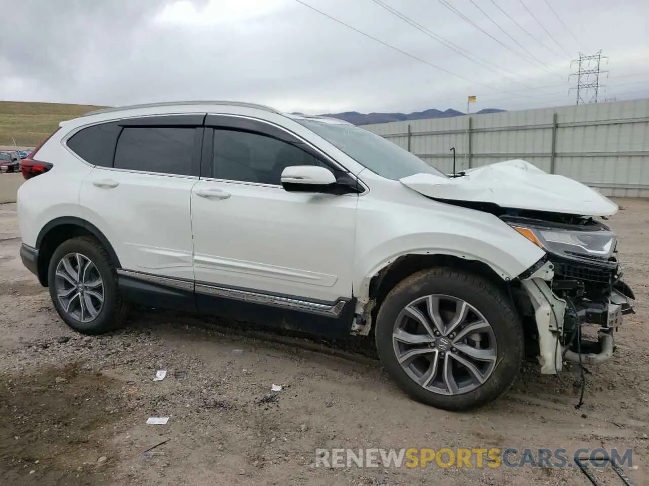 4 fotografías del automóvil dañado 7FARW2H96LE000955 HONDA CRV 2020