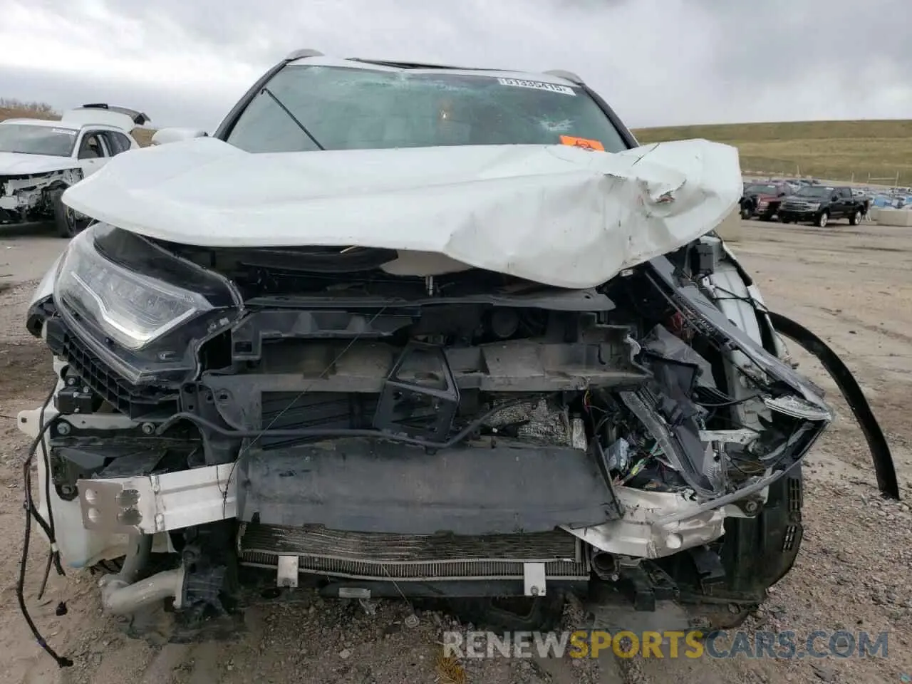 5 fotografías del automóvil dañado 7FARW2H96LE000955 HONDA CRV 2020