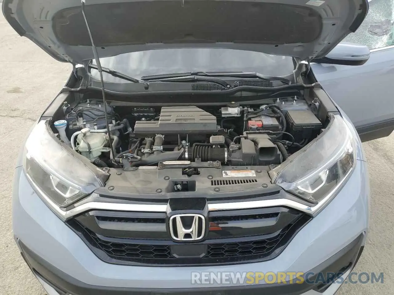 12 fotografías del automóvil dañado 2HKRW1H50MH426436 HONDA CRV 2021