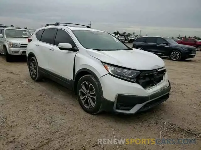 12 fotografías del automóvil dañado 2HKRW1H55MH417778 HONDA CRV 2021