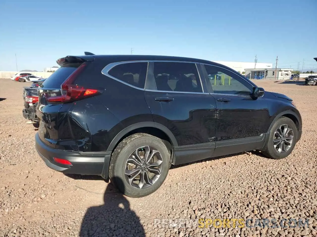 3 fotografías del automóvil dañado 2HKRW1H58MH407228 HONDA CRV 2021