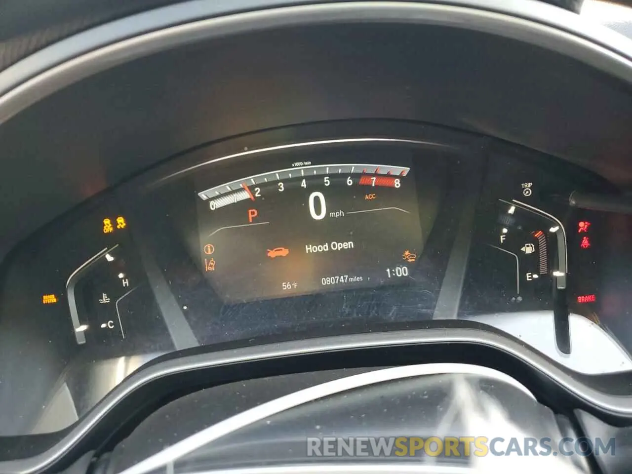9 fotografías del automóvil dañado 2HKRW1H58MH407228 HONDA CRV 2021