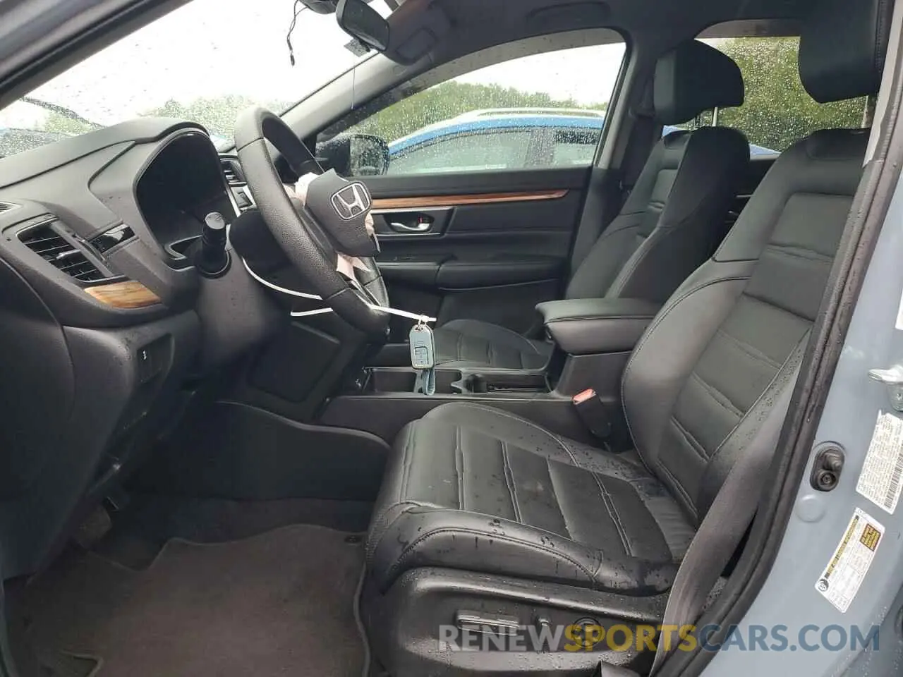 7 fotografías del automóvil dañado 2HKRW1H5XMH423477 HONDA CRV 2021