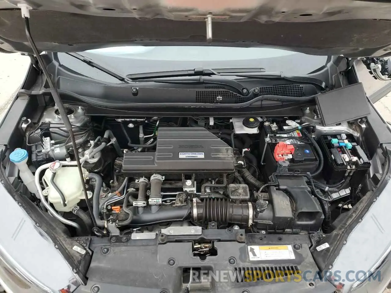 12 fotografías del automóvil dañado 2HKRW1H84MH400061 HONDA CRV 2021