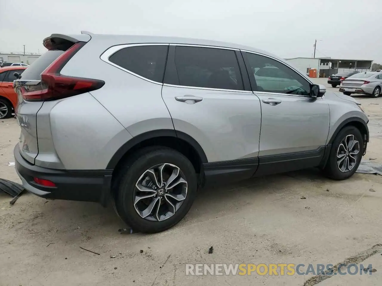 3 fotografías del automóvil dañado 2HKRW1H84MH400061 HONDA CRV 2021