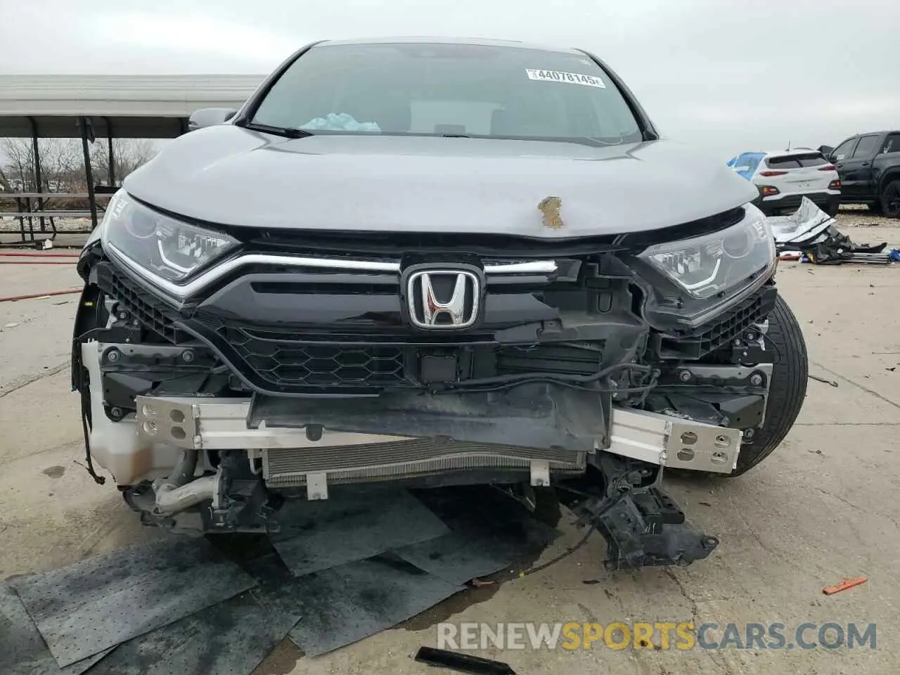 5 fotografías del automóvil dañado 2HKRW1H84MH400061 HONDA CRV 2021
