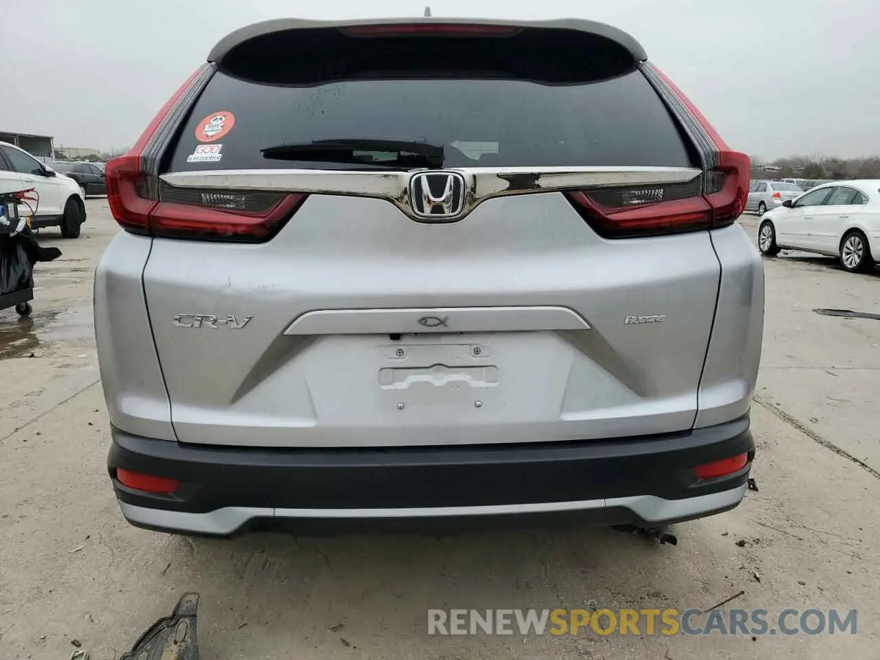 6 fotografías del automóvil dañado 2HKRW1H84MH400061 HONDA CRV 2021