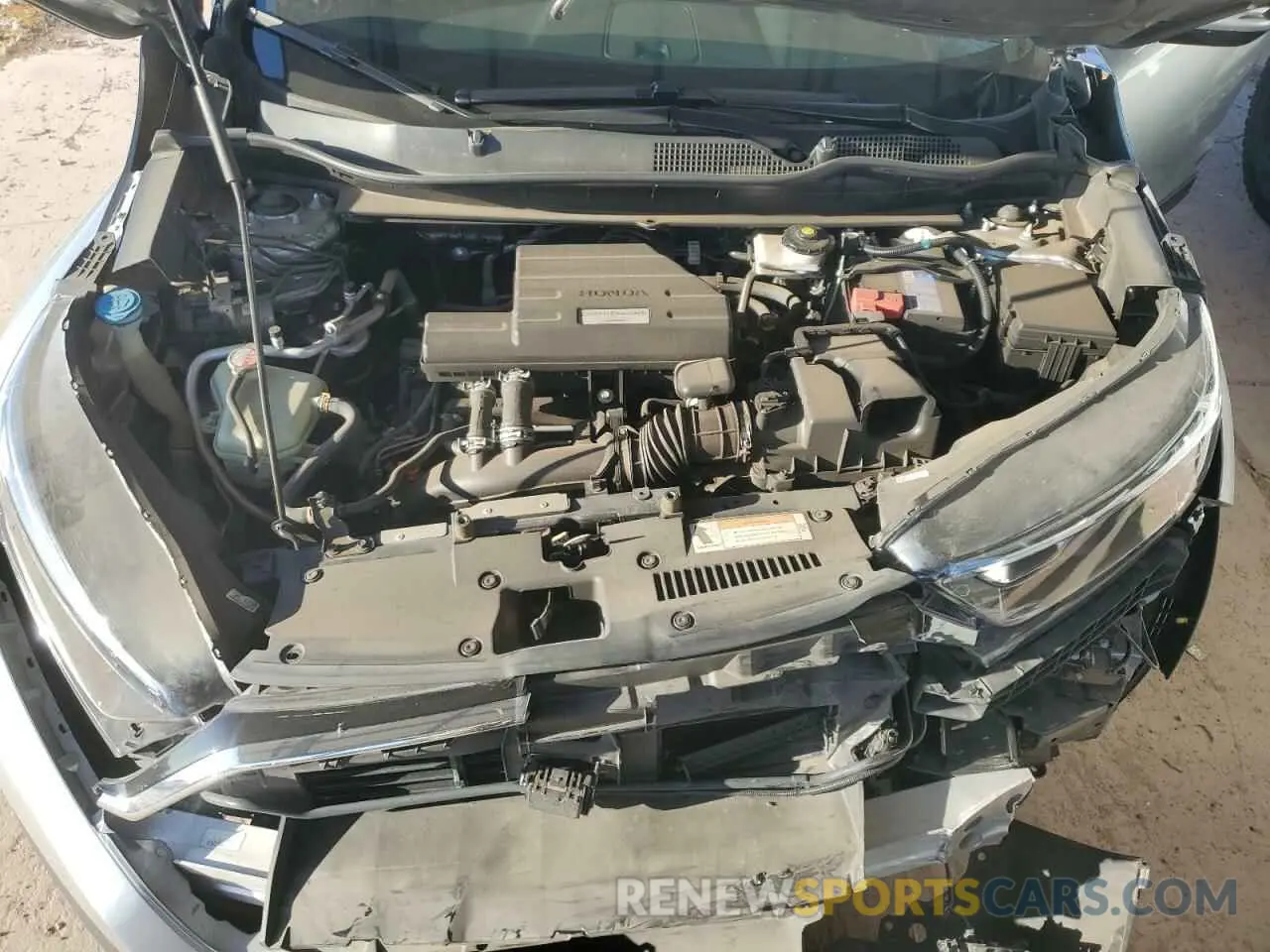 12 fotografías del automóvil dañado 2HKRW1H88MH403352 HONDA CRV 2021
