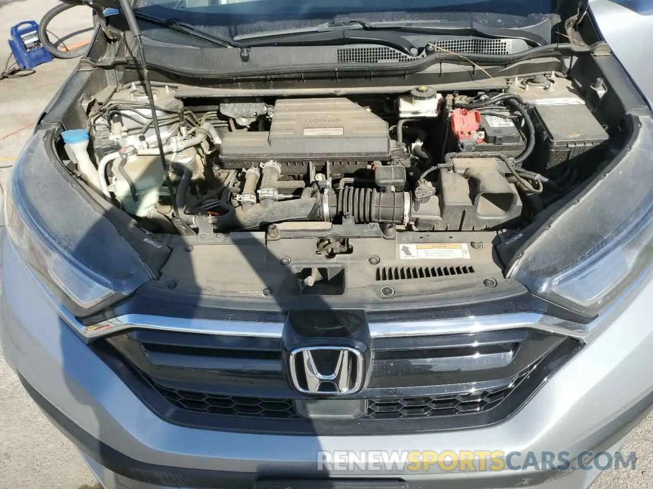 12 fotografías del automóvil dañado 2HKRW1H92MH407910 HONDA CRV 2021