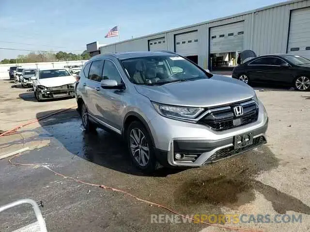 14 fotografías del automóvil dañado 2HKRW1H92MH407910 HONDA CRV 2021