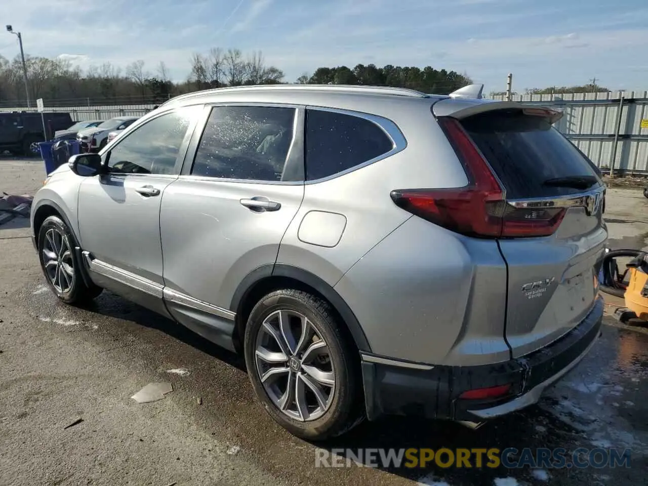 2 fotografías del automóvil dañado 2HKRW1H92MH407910 HONDA CRV 2021
