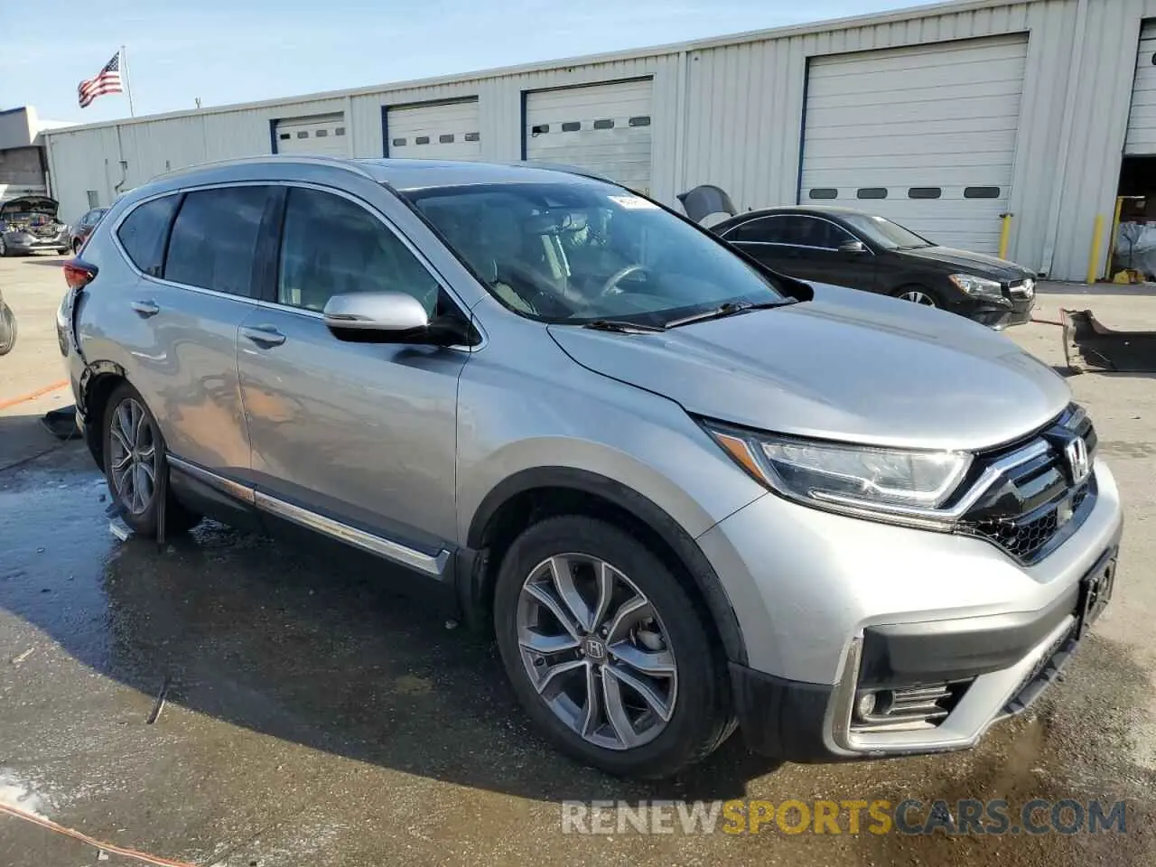 4 fotografías del automóvil dañado 2HKRW1H92MH407910 HONDA CRV 2021