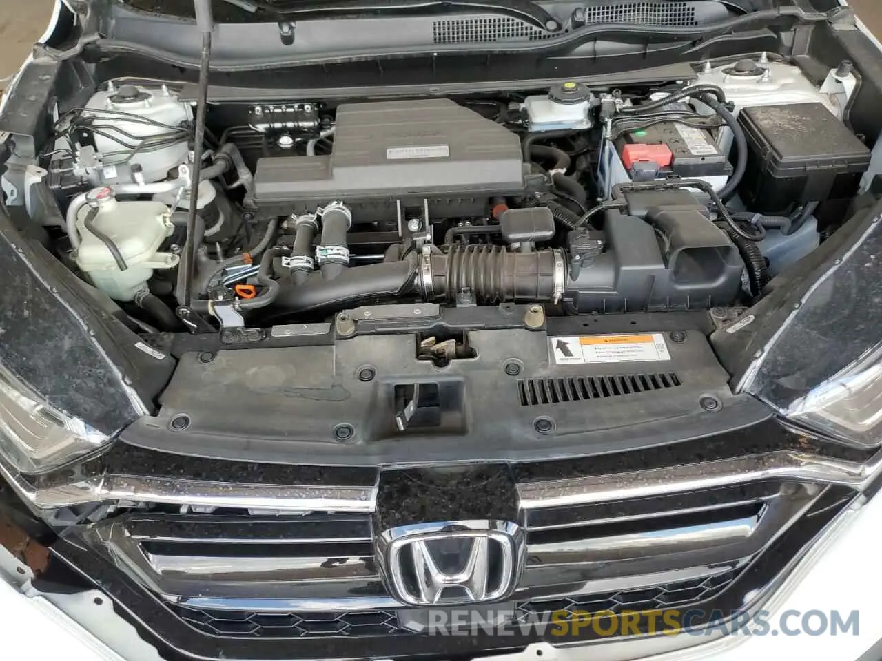 11 fotografías del automóvil dañado 2HKRW1H96MH402242 HONDA CRV 2021