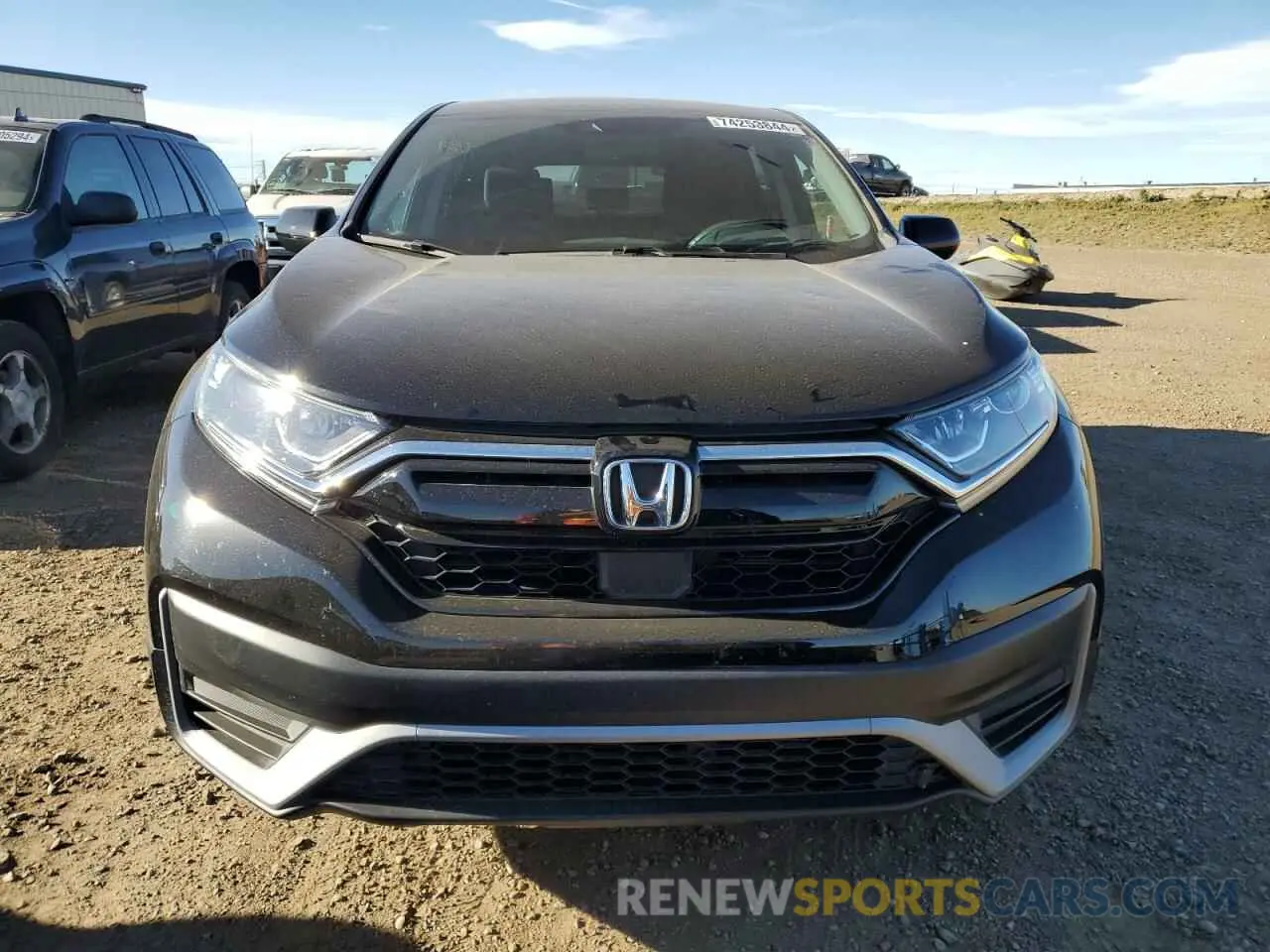 5 fotografías del automóvil dañado 2HKRW2H25MH231234 HONDA CRV 2021