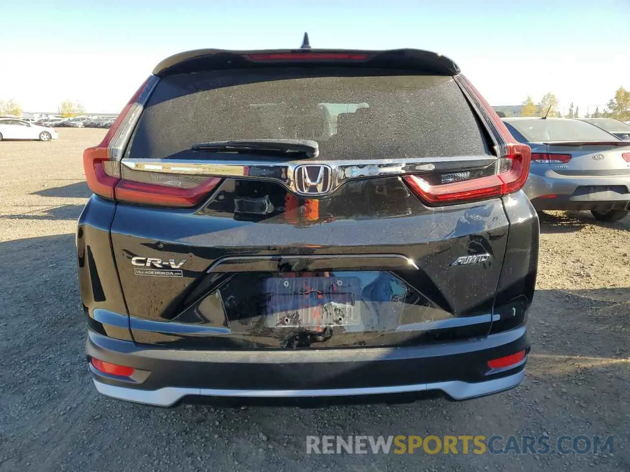 6 fotografías del automóvil dañado 2HKRW2H25MH231234 HONDA CRV 2021