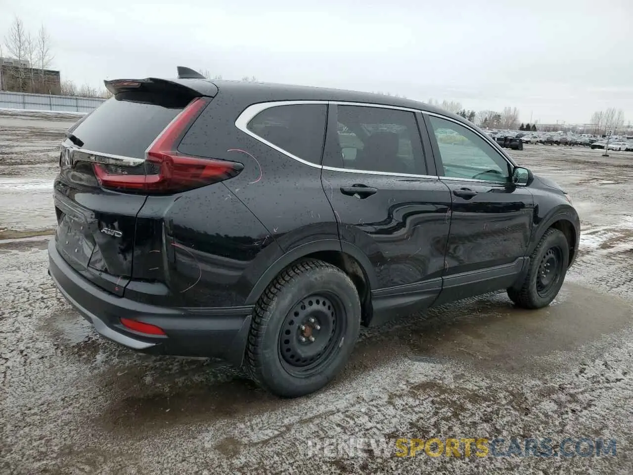 3 fotografías del automóvil dañado 2HKRW2H26MH203541 HONDA CRV 2021