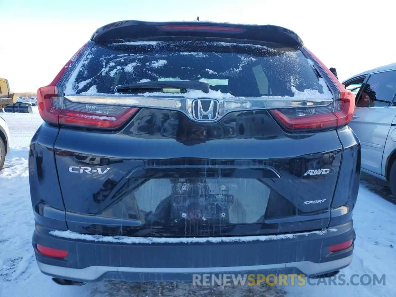 6 fotografías del automóvil dañado 2HKRW2H44MH230822 HONDA CRV 2021