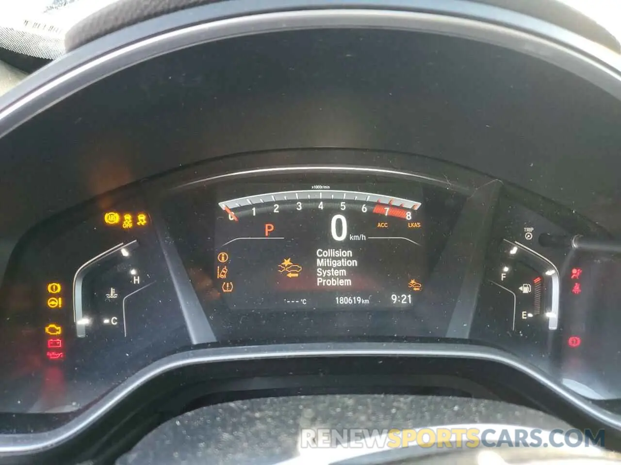 9 fotografías del automóvil dañado 2HKRW2H44MH230822 HONDA CRV 2021