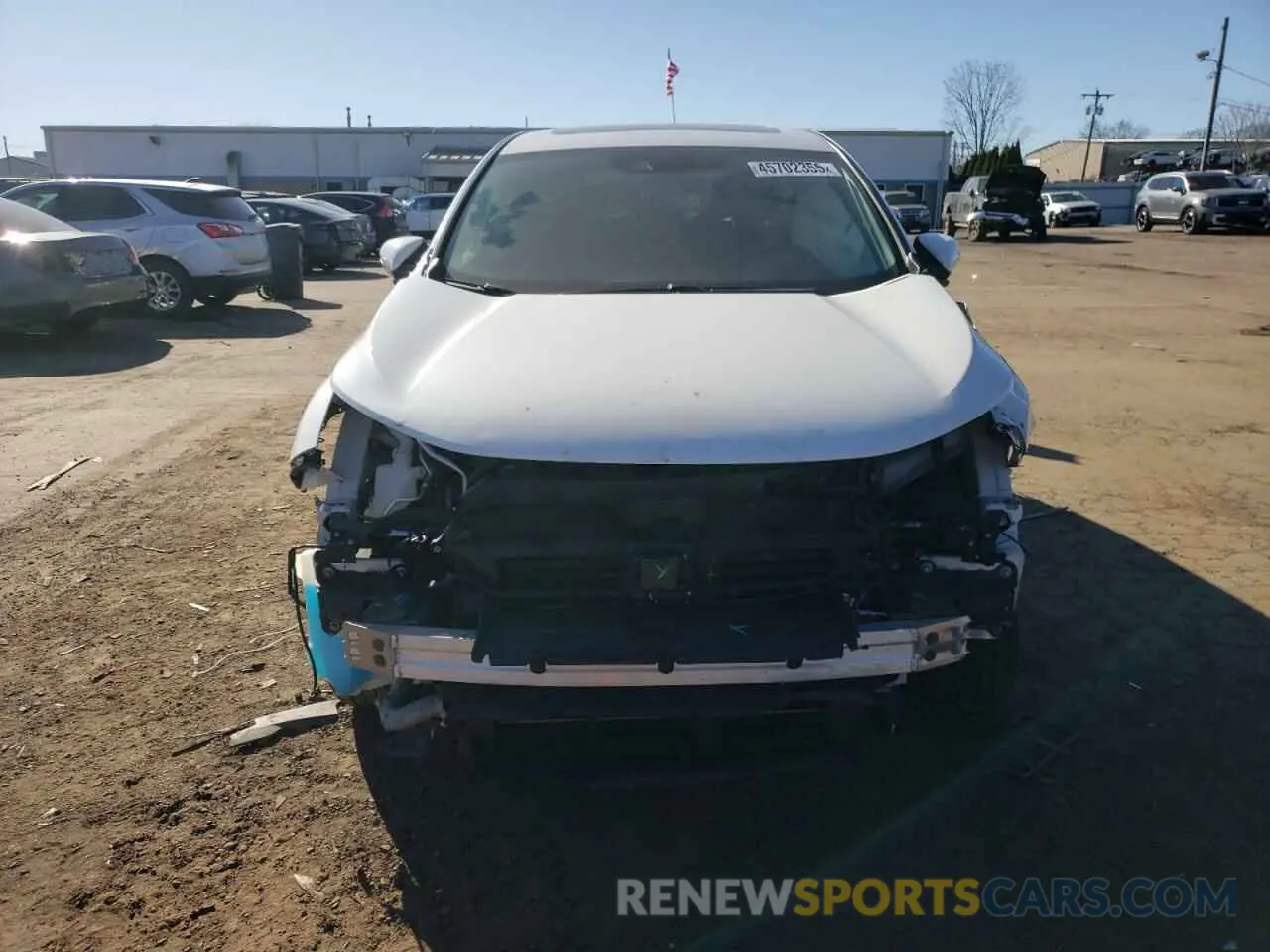 5 fotografías del automóvil dañado 2HKRW2H51MH649431 HONDA CRV 2021