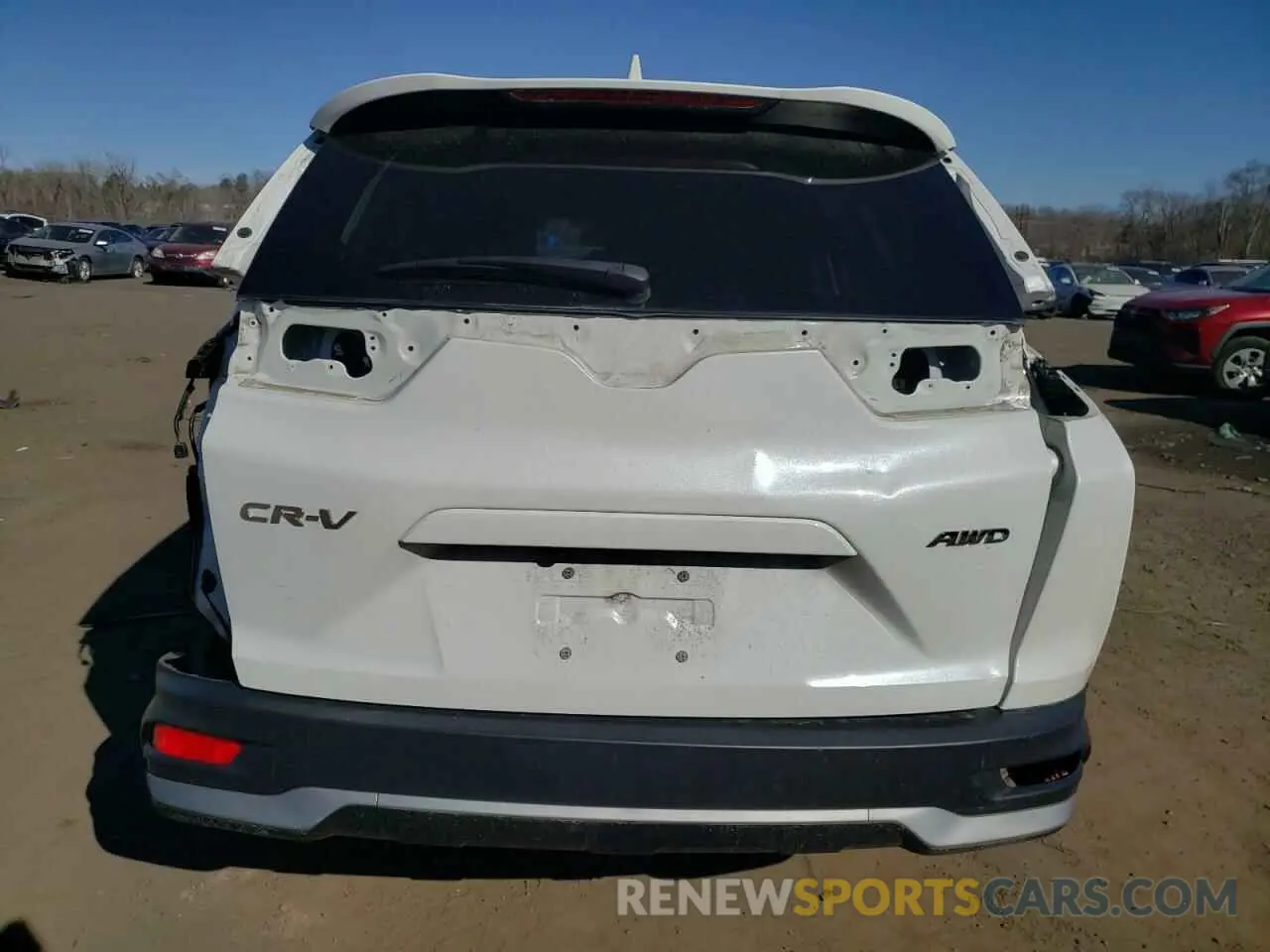 6 fotografías del automóvil dañado 2HKRW2H51MH649431 HONDA CRV 2021