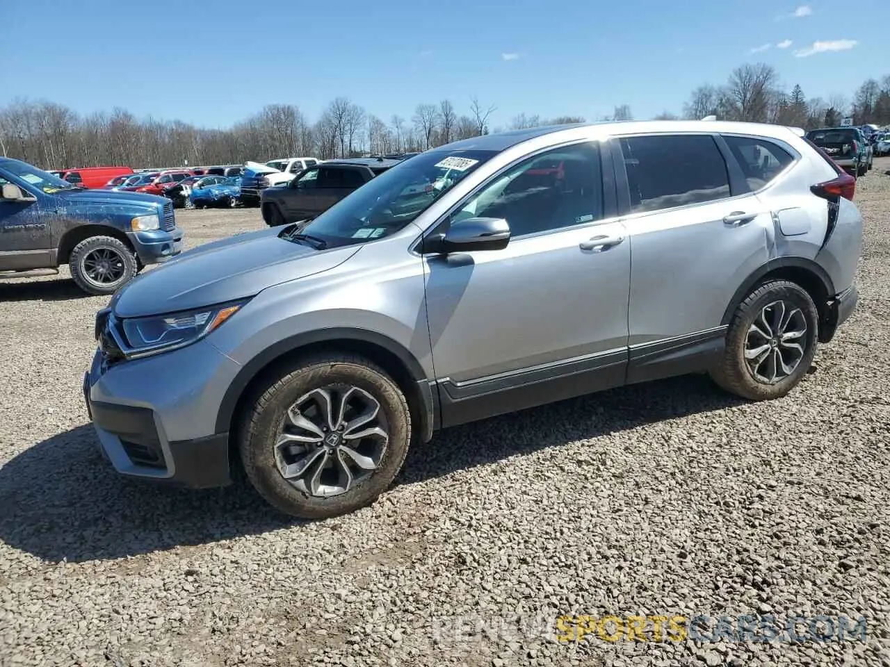 1 fotografías del automóvil dañado 2HKRW2H52MH627258 HONDA CRV 2021