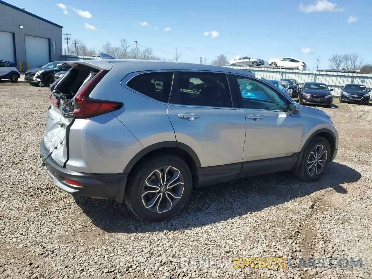 3 fotografías del automóvil dañado 2HKRW2H52MH627258 HONDA CRV 2021