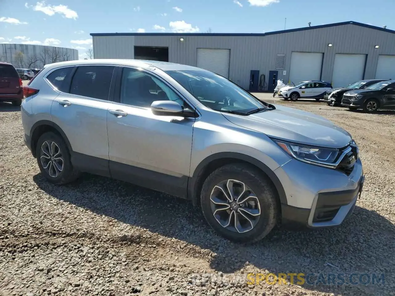 4 fotografías del automóvil dañado 2HKRW2H52MH627258 HONDA CRV 2021