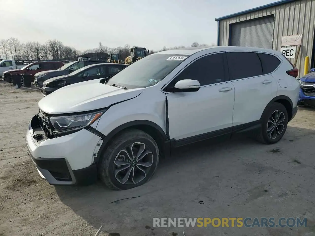 1 fotografías del automóvil dañado 2HKRW2H52MH649311 HONDA CRV 2021