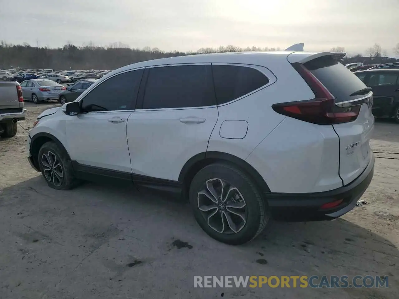 2 fotografías del automóvil dañado 2HKRW2H52MH649311 HONDA CRV 2021