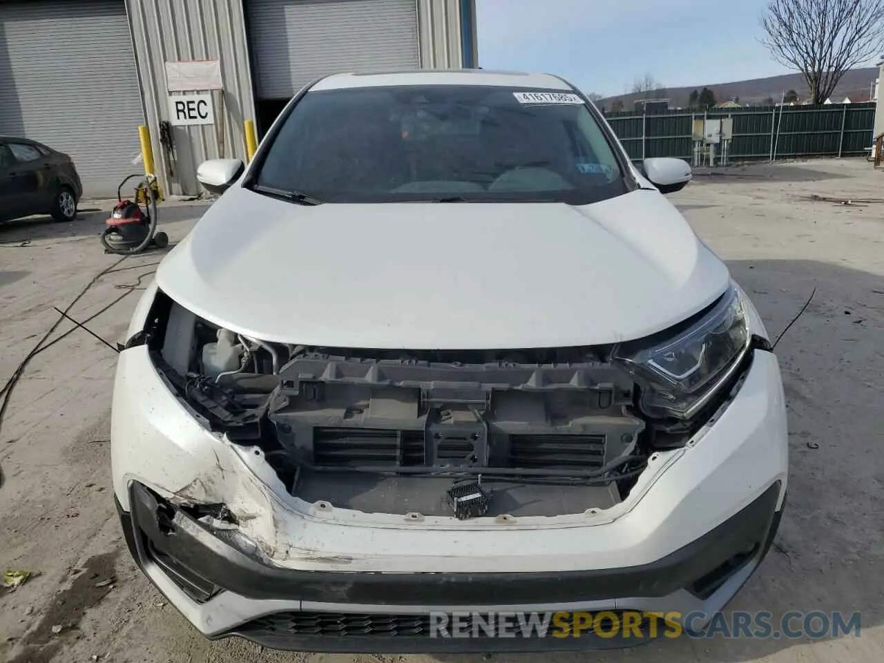 5 fotografías del automóvil dañado 2HKRW2H52MH649311 HONDA CRV 2021