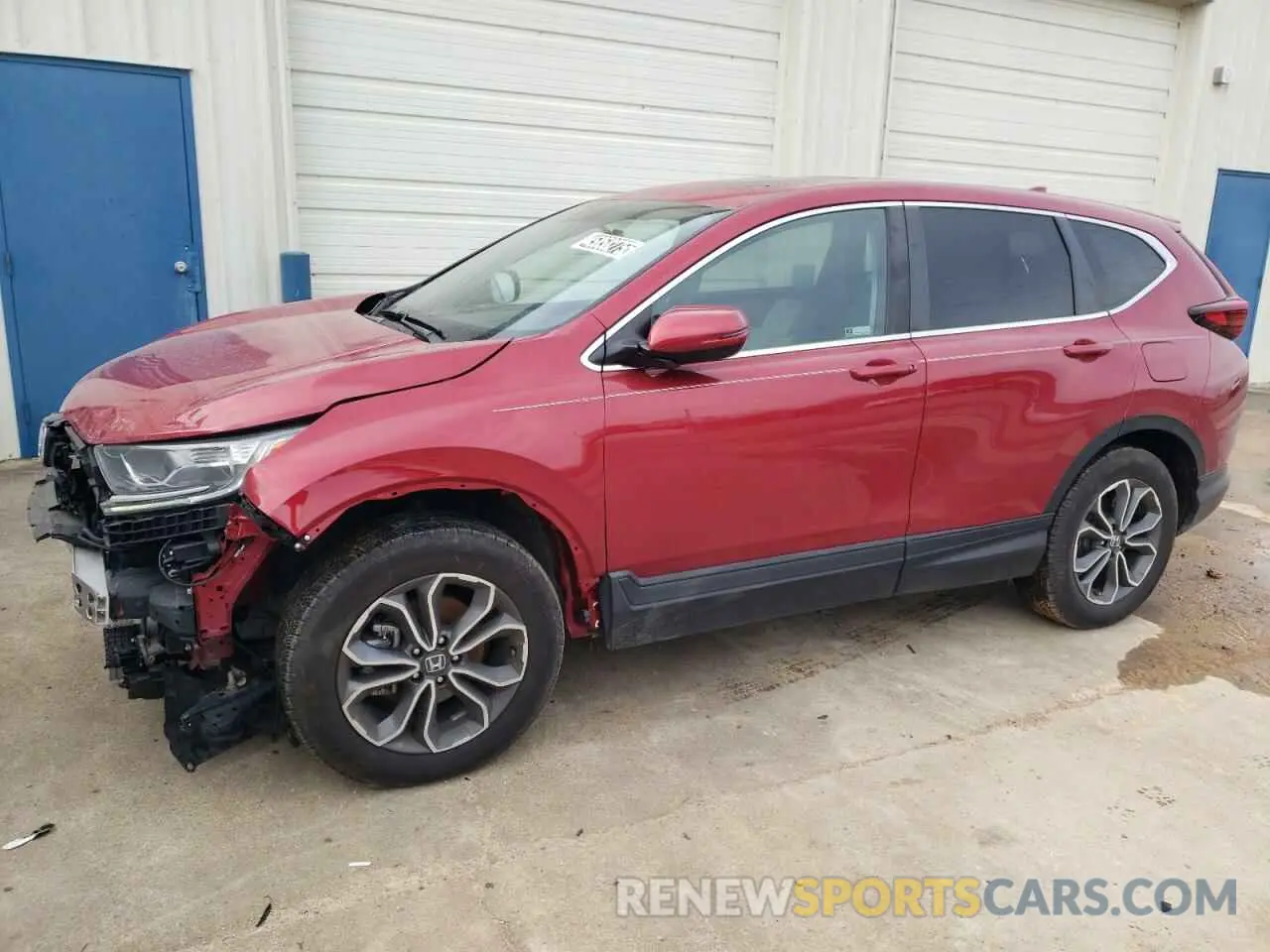 1 fotografías del automóvil dañado 2HKRW2H52MH669865 HONDA CRV 2021