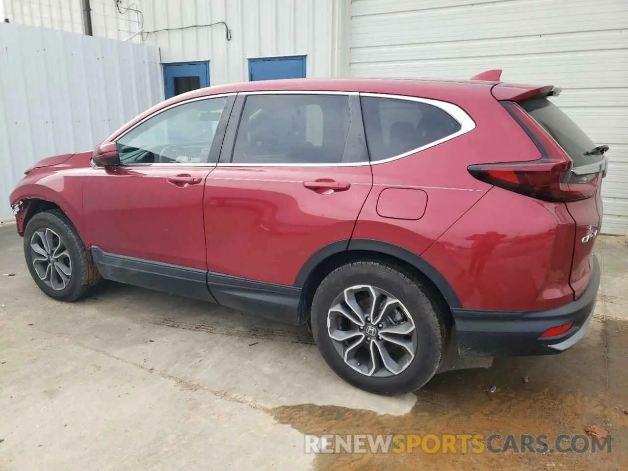 2 fotografías del automóvil dañado 2HKRW2H52MH669865 HONDA CRV 2021