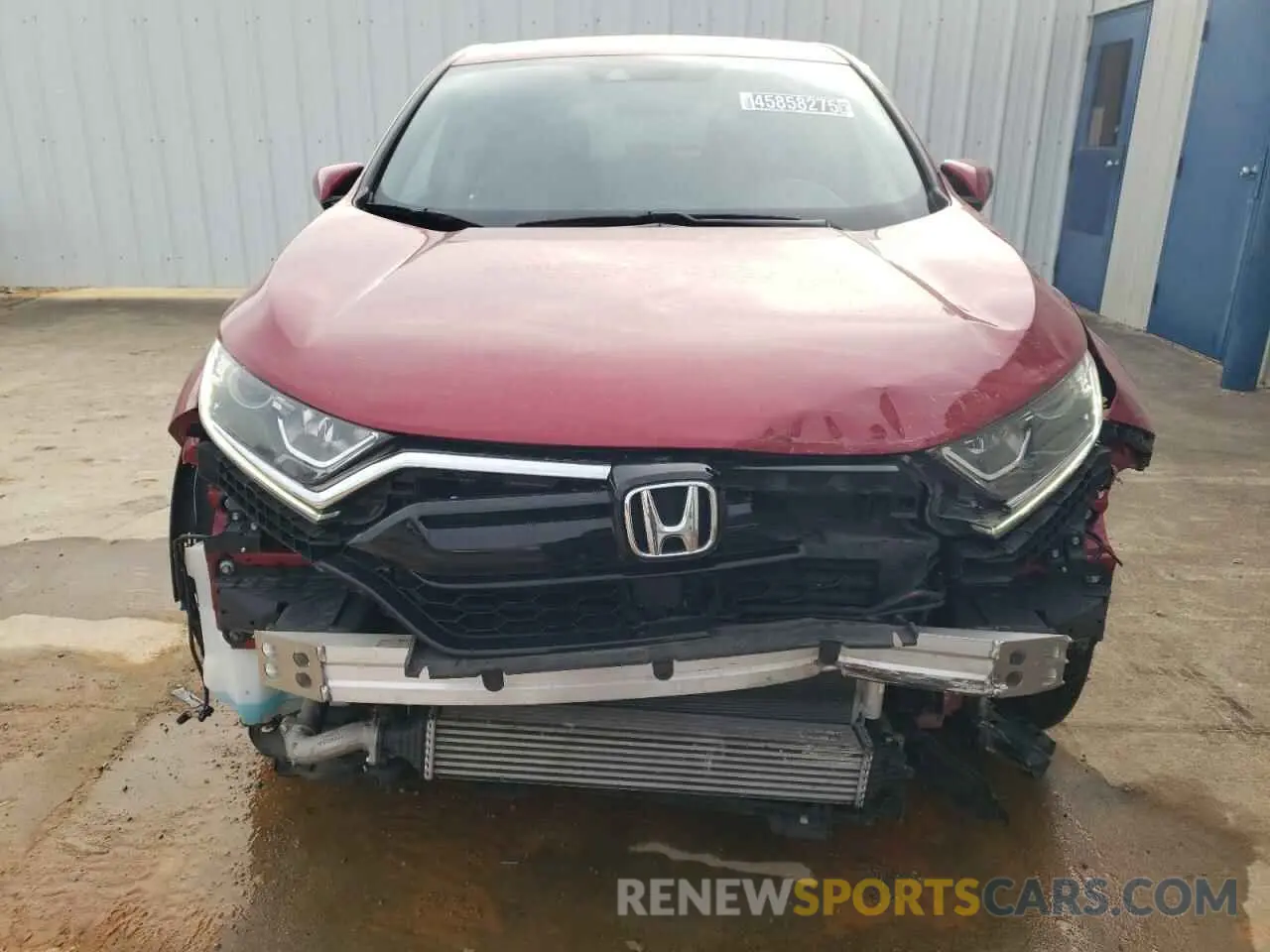 5 fotografías del automóvil dañado 2HKRW2H52MH669865 HONDA CRV 2021