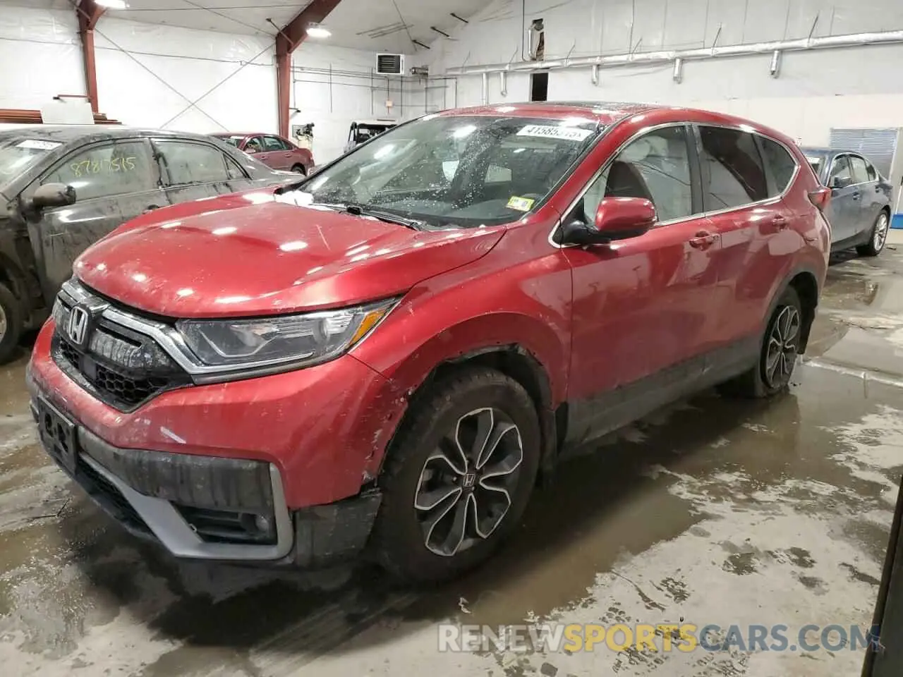 1 fotografías del automóvil dañado 2HKRW2H53MH630492 HONDA CRV 2021