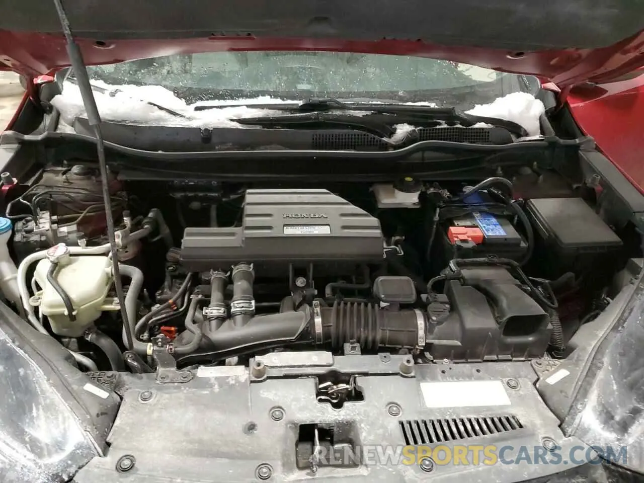 12 fotografías del automóvil dañado 2HKRW2H53MH630492 HONDA CRV 2021