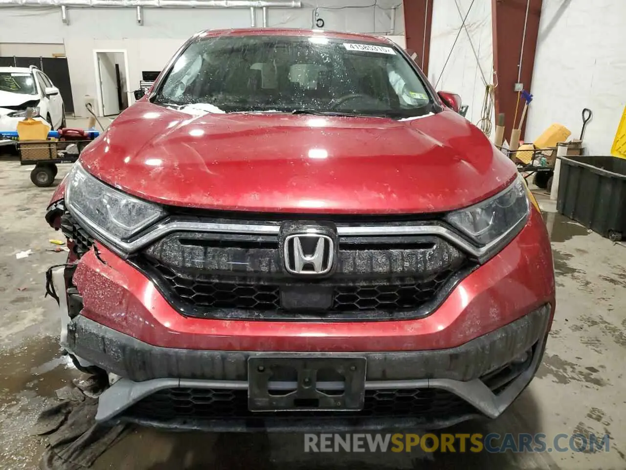 5 fotografías del automóvil dañado 2HKRW2H53MH630492 HONDA CRV 2021